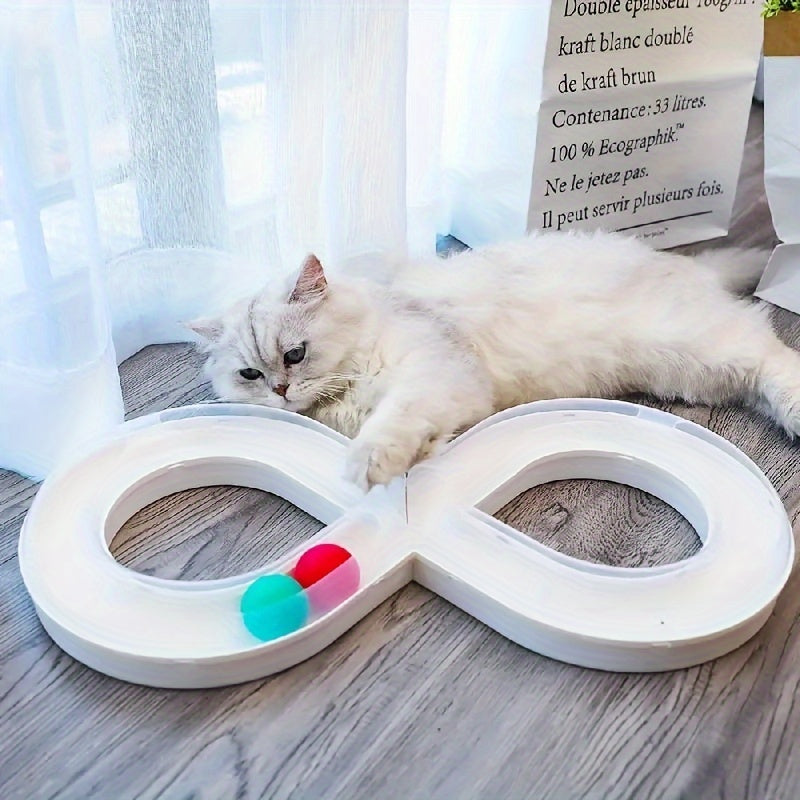 Buy Center Top Rated-Cat Toys Self Hi To Relieve Boredom Cat Turntable Track Ball Kitten Teasing Cat Stick Pet Cat Consumption