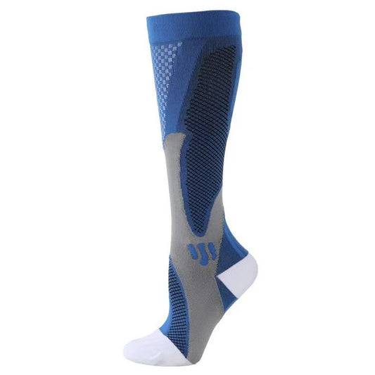 Chaussettes de sport élastiques à tube long de compression