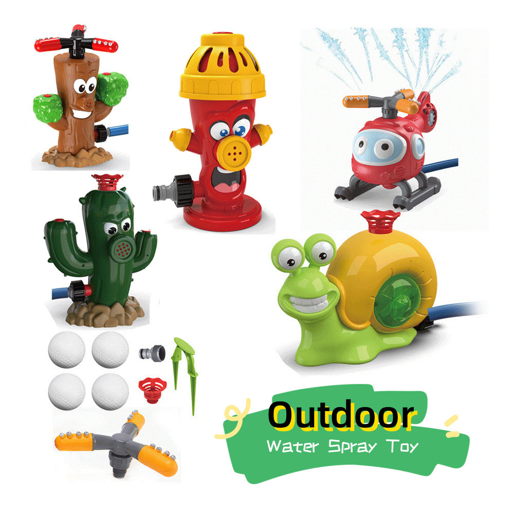 Fresh Arrivals at Buy Center: Sprinkler Outdoor Water Spray Toy Garden Water Toys Summer Yard Cartoon Splash Sprinkler Baby Bath Toy For Kids