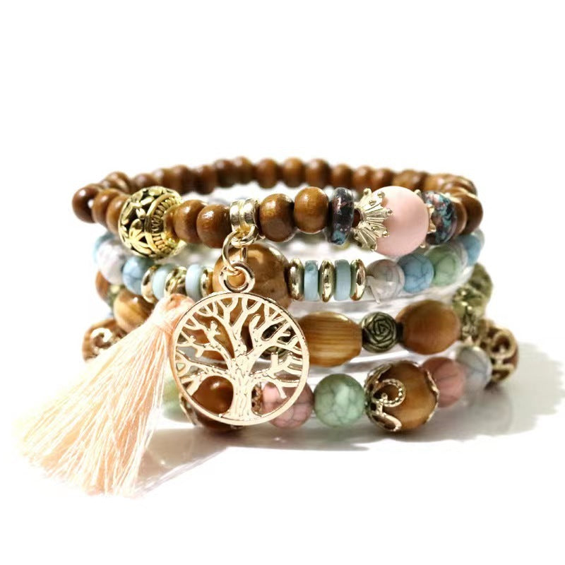 Buy Center Trend-Bohemian Bracelet Creative Women's Jewelry Light mixed color