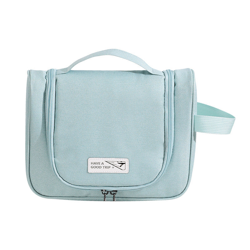 Fresh Arrivals at Buy Center: Large Capacity Portable Toiletry Bag Hung With Hook Light Blue