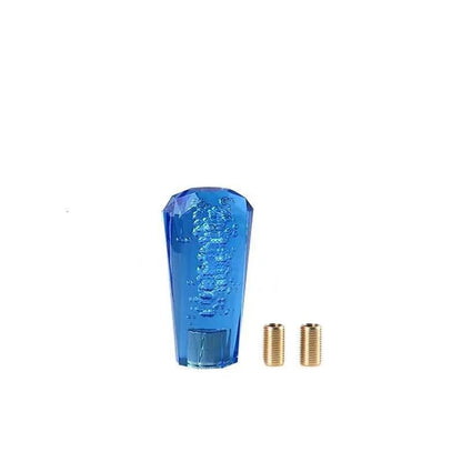 Hot New Items at Buy Center: Car Modification Manual Crystal Diamond Gear Head Blue Bubble