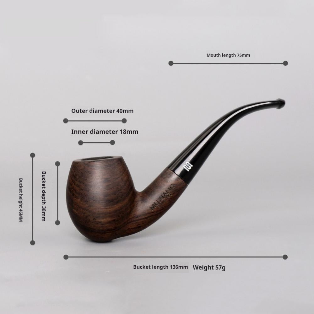 Newly Released at Buy Center: Costustoot Handmade Blackwood Pipe Wooden Smoking Set Pipe Dual-use Ac0021