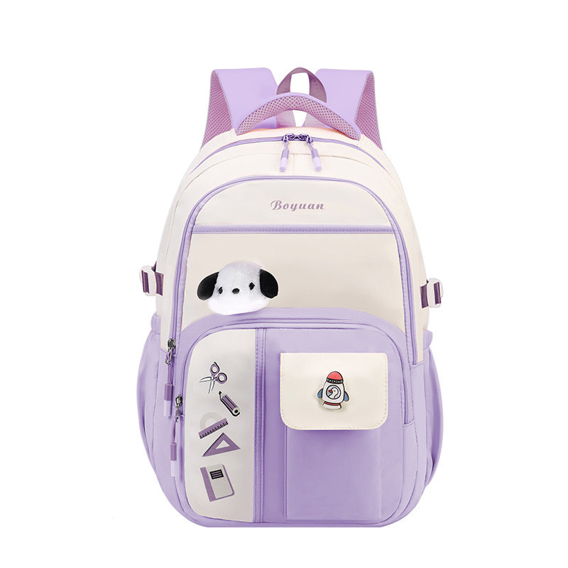 Fresh Arrivals at Buy Center: Backpack Fashion Casual Large-capacity Bag Purple