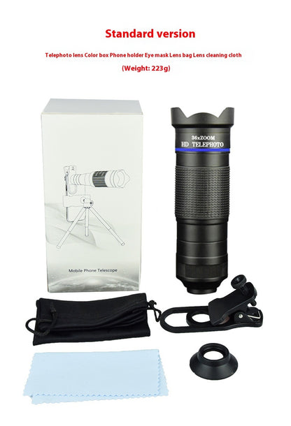 Hot New Arrivals at Buy Center: Mobile Phone External Camera 36x Telephoto Lens Set