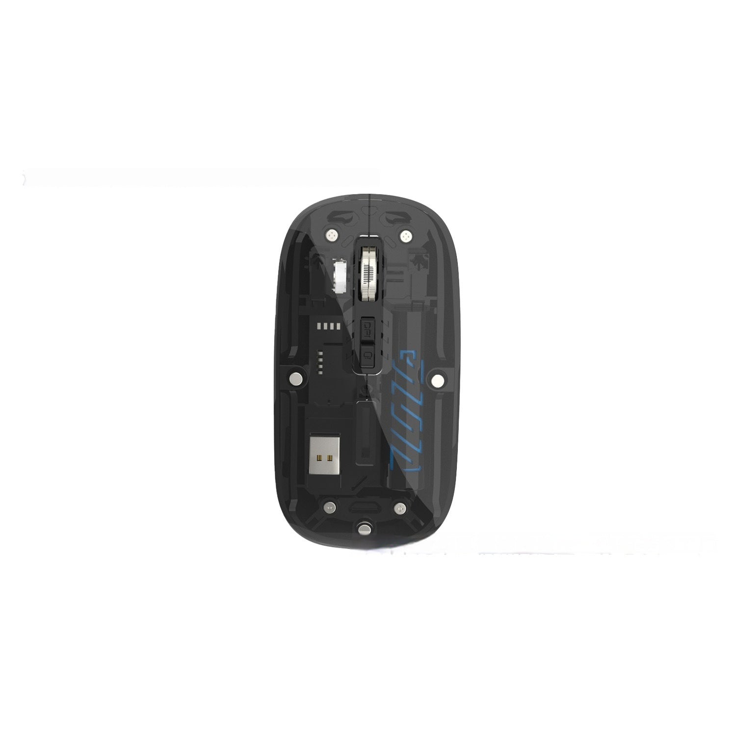 Wireless Transparent Typec Charging Mouse Buy Center