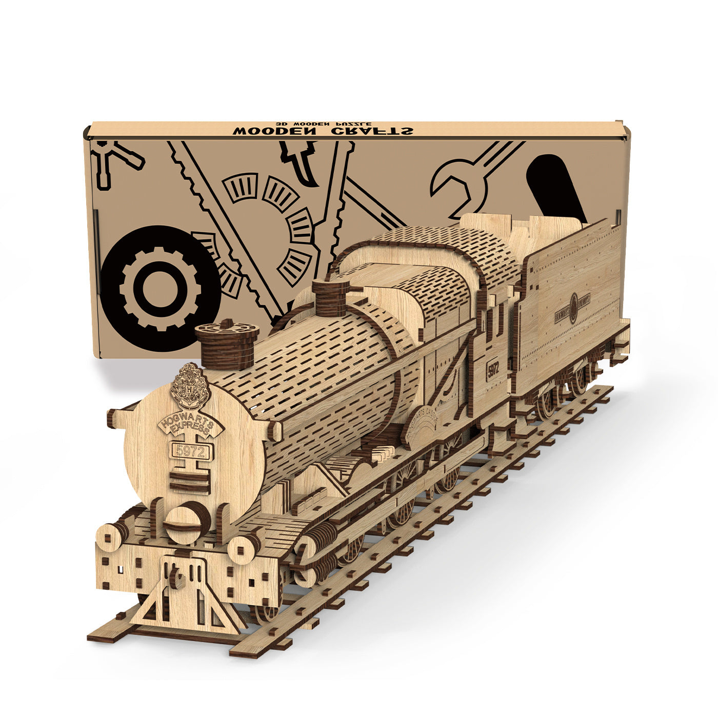 Fresh Arrivals at Buy Center: Home Fashion Simple Hogwarts Express Train Puzzle Toys