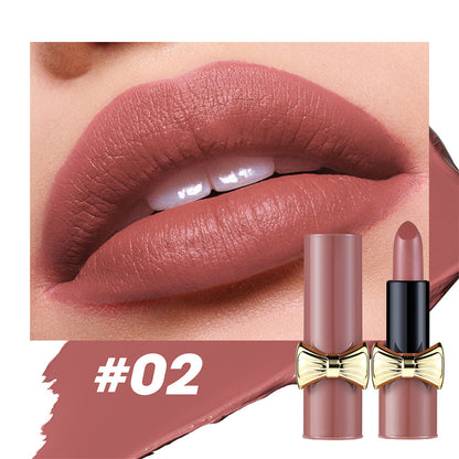 Buy Center Choice-Bow Lipstick Matte Velvet Lasting 02 Color 3.5g