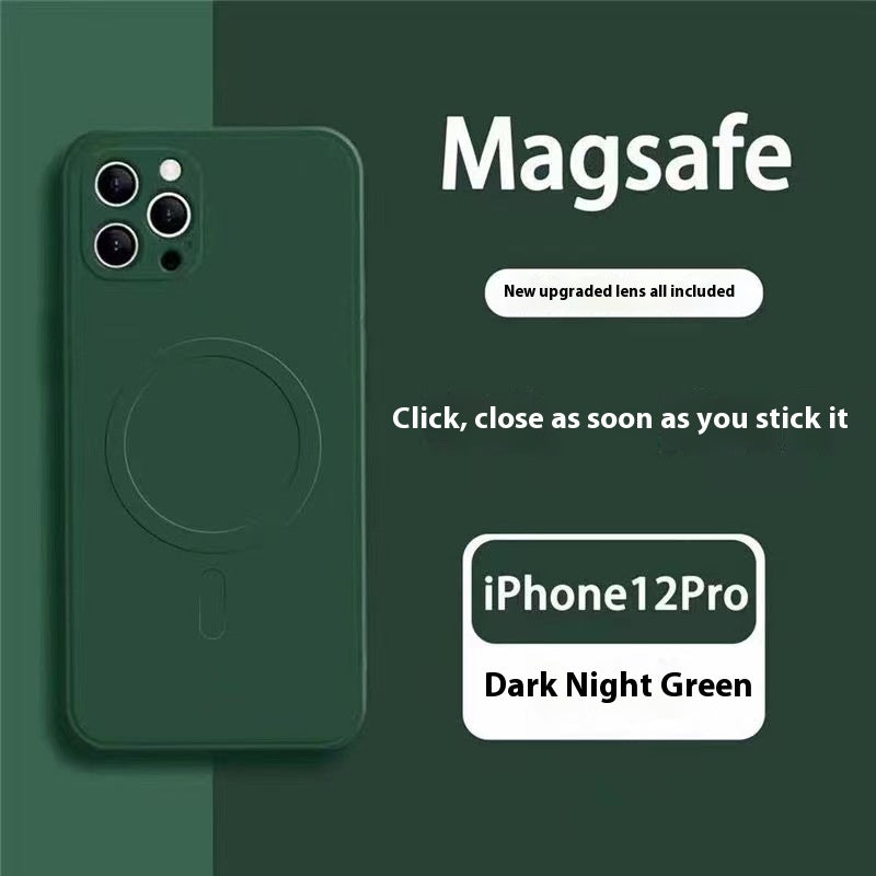 Newly Released at Buy Center: Wireless New Liquid Silicone Magnetic Phone Case