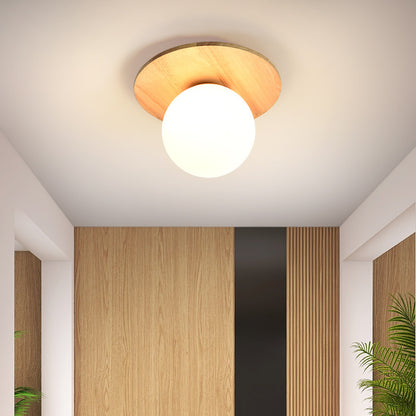 Hot New Arrivals at Buy Center: Nordic And Japanese Style Log-style Entrance Light