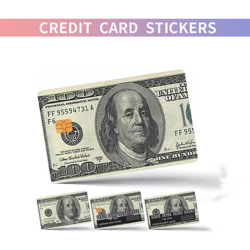 Credit Card Personalized Stickers Buy Center