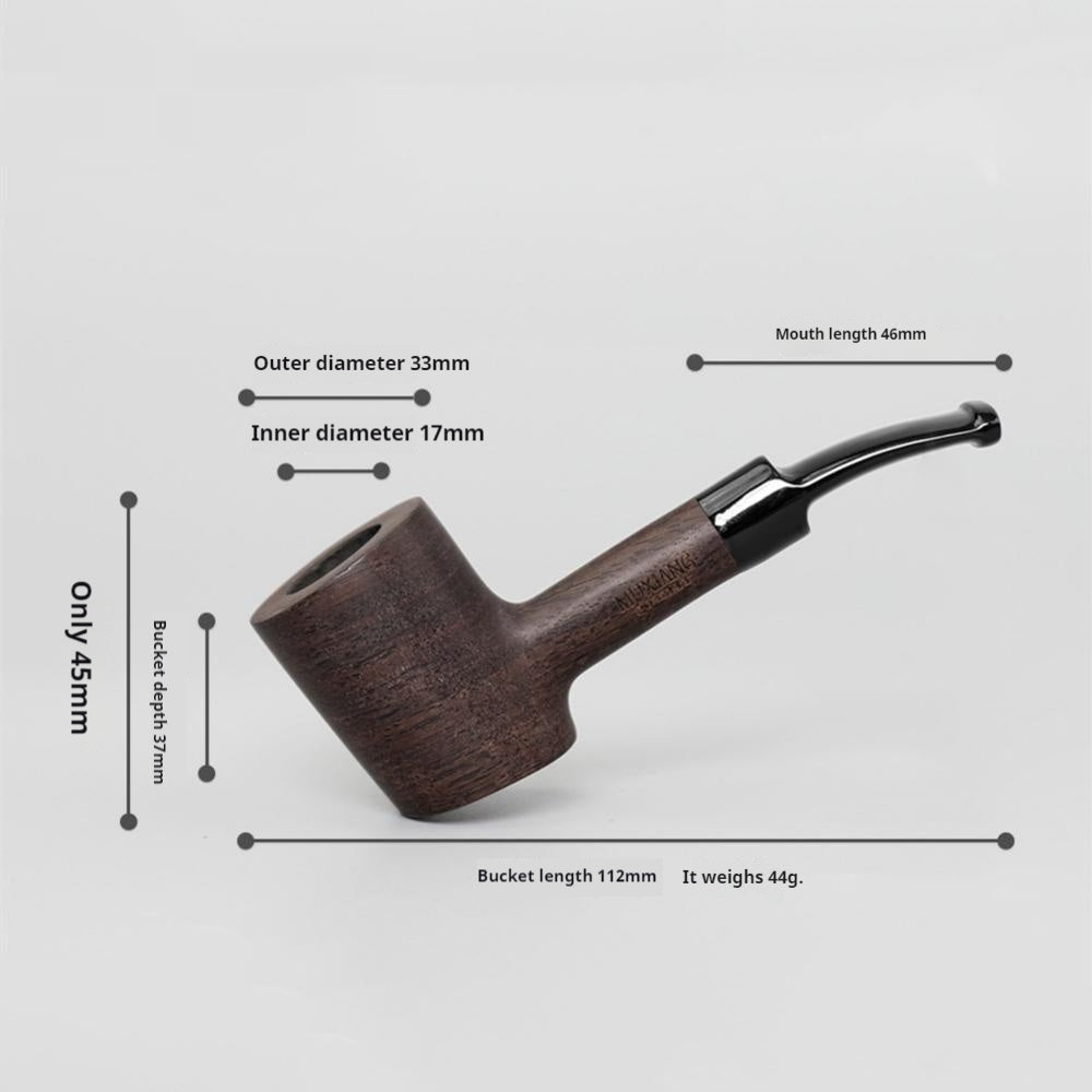 Newly Released at Buy Center: Costustoot Handmade Blackwood Pipe Wooden Smoking Set Pipe Dual-use Ac0039