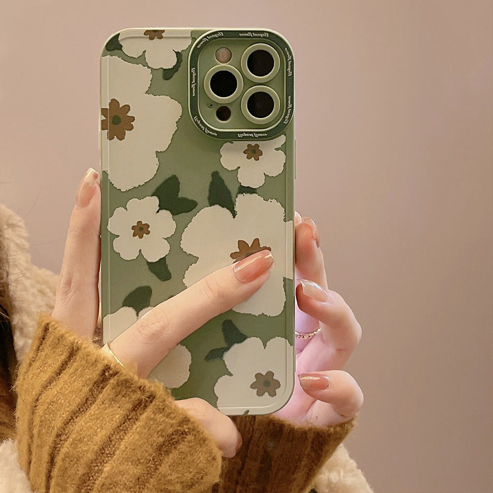 Fresh on the Scene at Buy Center: Back Cover Flower Art Applicable Phone Case