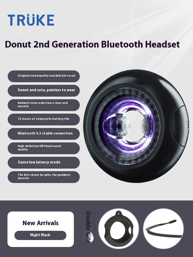 Tws Mini Stereo Donut Bluetooth Headset Buy Center