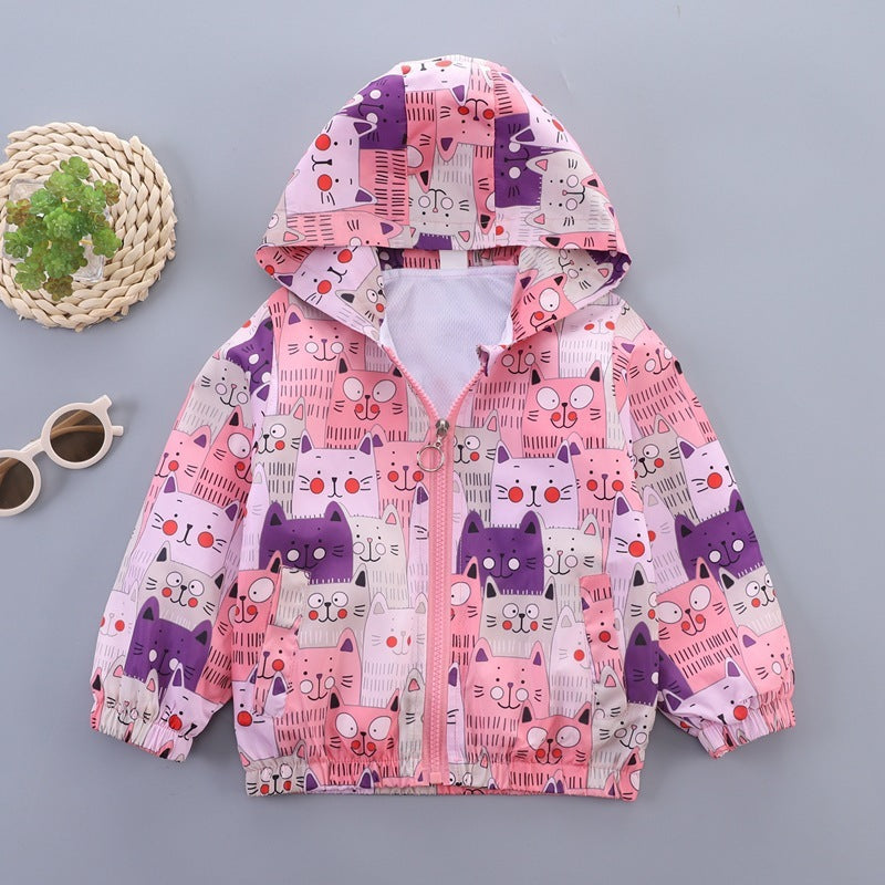 Fresh Arrivals at Buy Center: Girls' Printed Cartoon Jacket