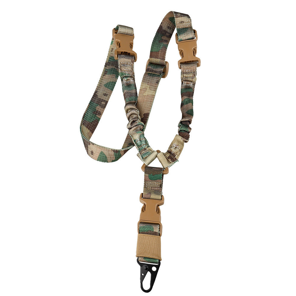 Newly Released at Buy Center: Single Point Tactical Strap Real CS Tactical Harpoon Line Military Fans Outdoor Crossbody Safety Rope