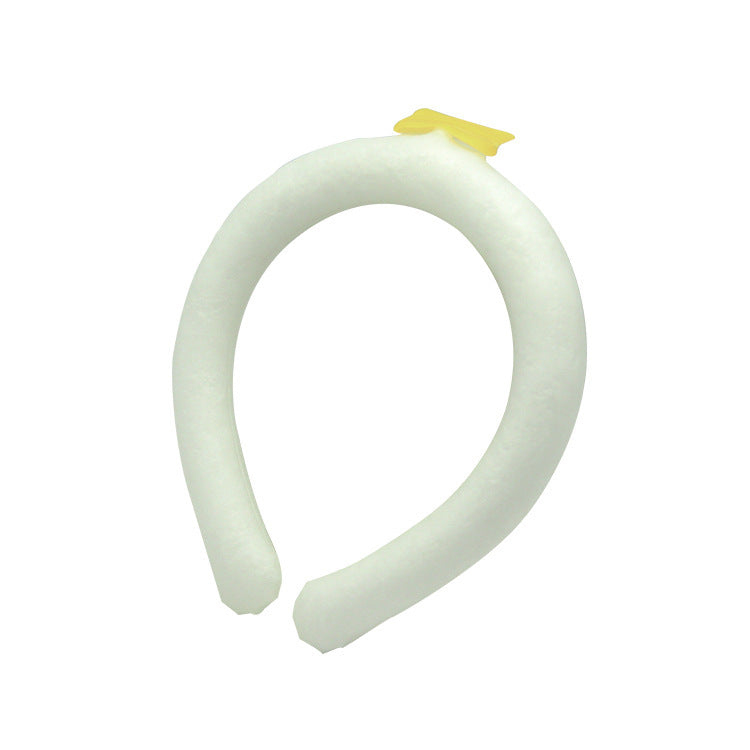 Newly Released at Buy Center: Cooling Neck Hanging Ice Ring Outdoor Sports White 18℃