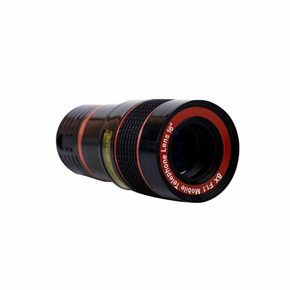 HD 8X Clip On Optical Zoom Telescope Camera Lens For Universal Mobile Cell Phone Buy Center