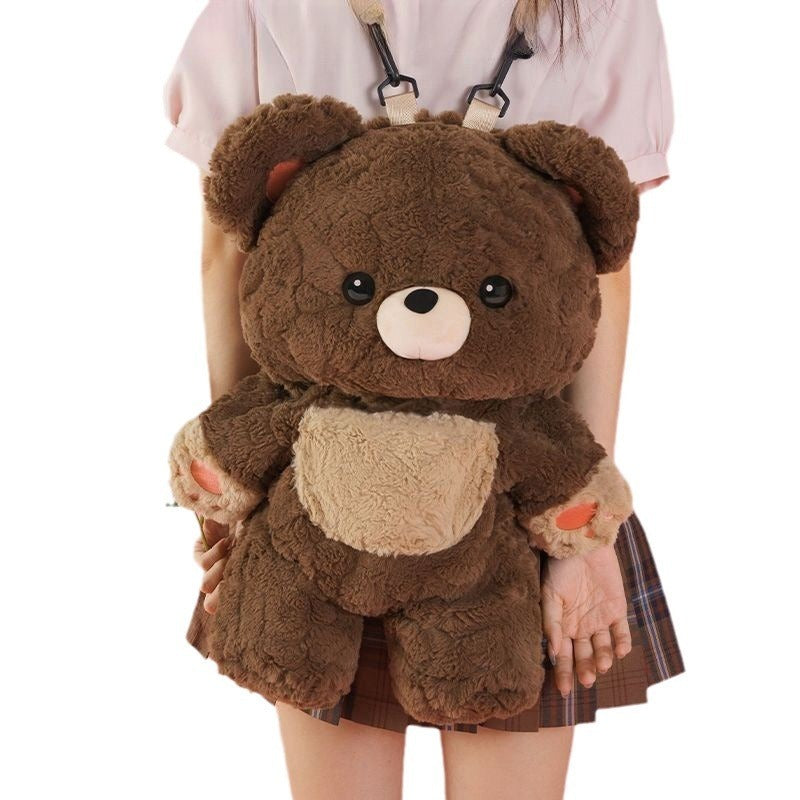 Buy Center Handpicked- Love Bear Cute Plush Bag Backpack