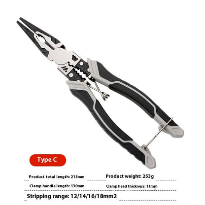 Hot New Items at Buy Center: Factory Wholesale Vice Electrician Wire Cutter Tiger Plier Slanting Forceps 3-piece Multi-functional Home Use Set