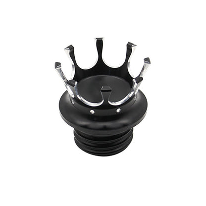 Fresh Arrivals at Buy Center: To 883 XL1200 48 72 Soft Tail Fatty Dai Na Crown Fuel Tank Cap Black White