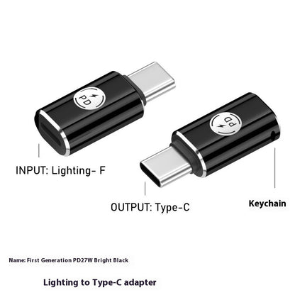 Newly Released at Buy Center: Mobile Phone L To Type-c Male Adapter Lightning Female To C Male 5