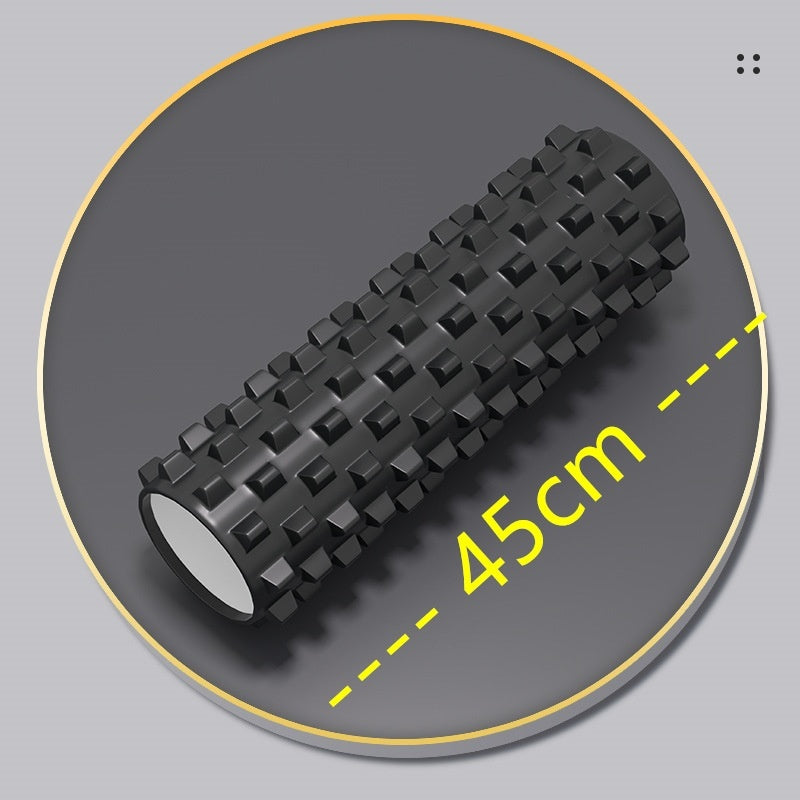 Just Arrived at Buy Center: Foam Roller EVA Hollow Foam Roller Thin Calf Fitness 45cm Black Wolf Tooth