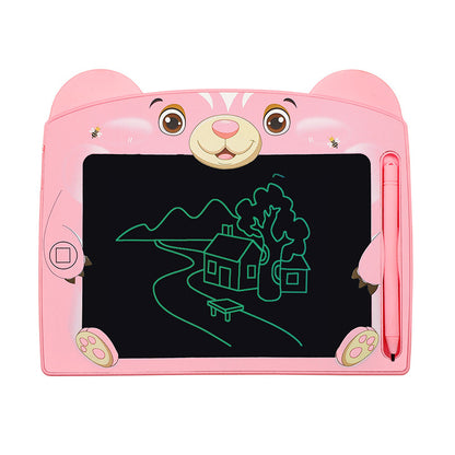 Now Available at Buy Center: Cartoon Children's Graffiti LCD Handwriting Drawing Board Pink Monochrome