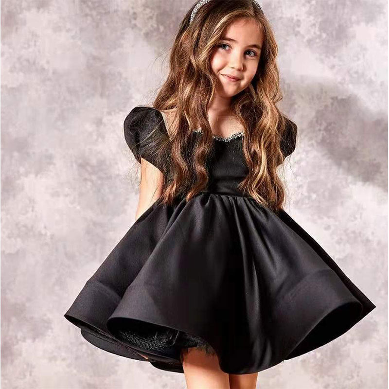 Newly Released at Buy Center: Girl's Gown-year-old Bow Princess Dress