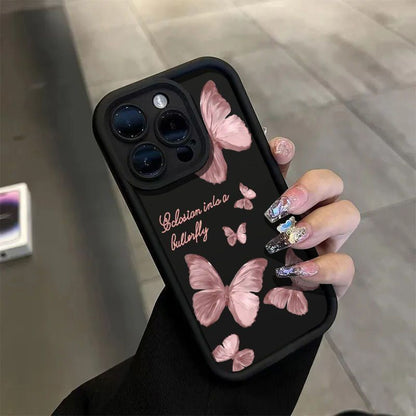 Newly Released at Buy Center: Advanced Butterfly For 15ProMax Phone Case 14 All-inclusive 1312 Drop-resistant Xsxr Soft Case Advanced Butterfly