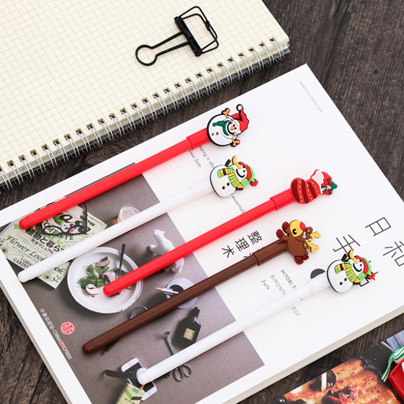 Fresh on the Scene at Buy Center: Christmas Gel Cute Cartoon Pen Writing Stationery