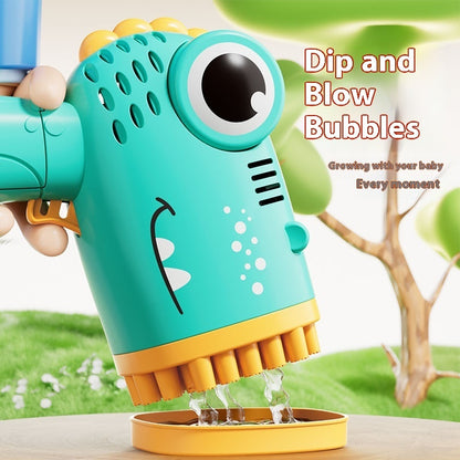 Newly Released at Buy Center: 40-hole Bubble Machine Children's Automatic Handheld Boys And Girls Toys