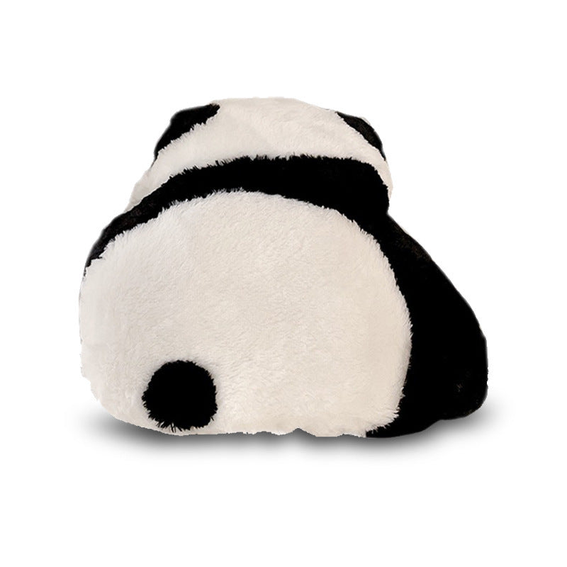 Fresh Arrivals at Buy Center: Cartoon Panda Automotive Waist Cushion Winter Plush Soft Panda Lumbar Support Pillow