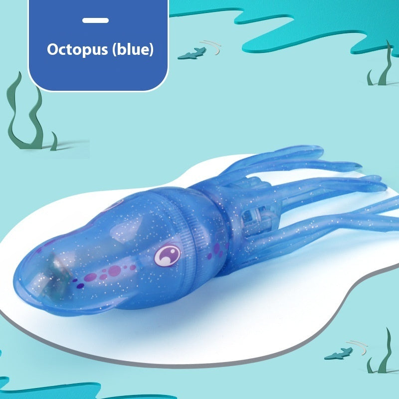 Fresh on the Scene at Buy Center: Children's Bathing Children's Swimming Toy Octopus Octopus Blue