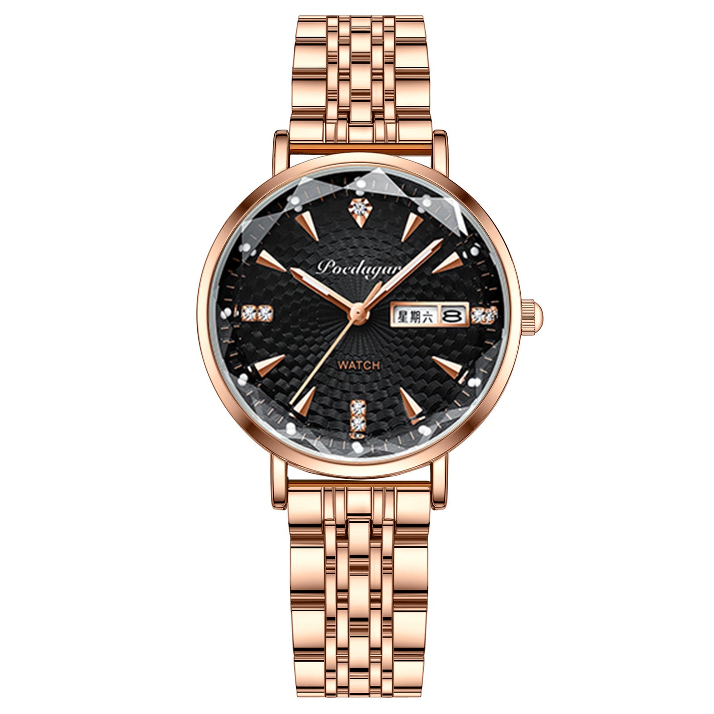 Women's Watch Double Calendar Quartz Buy Center