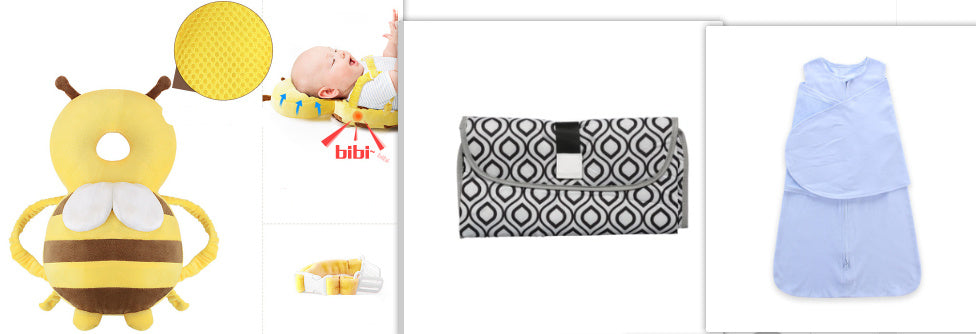 Portable Diaper Changing Pad Clutch for Newborn Set2.