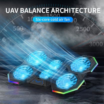 Just Arrived at Buy Center: Exhaust Fan Frame Base Plate Mat Mute Cooling Frame RGB Light