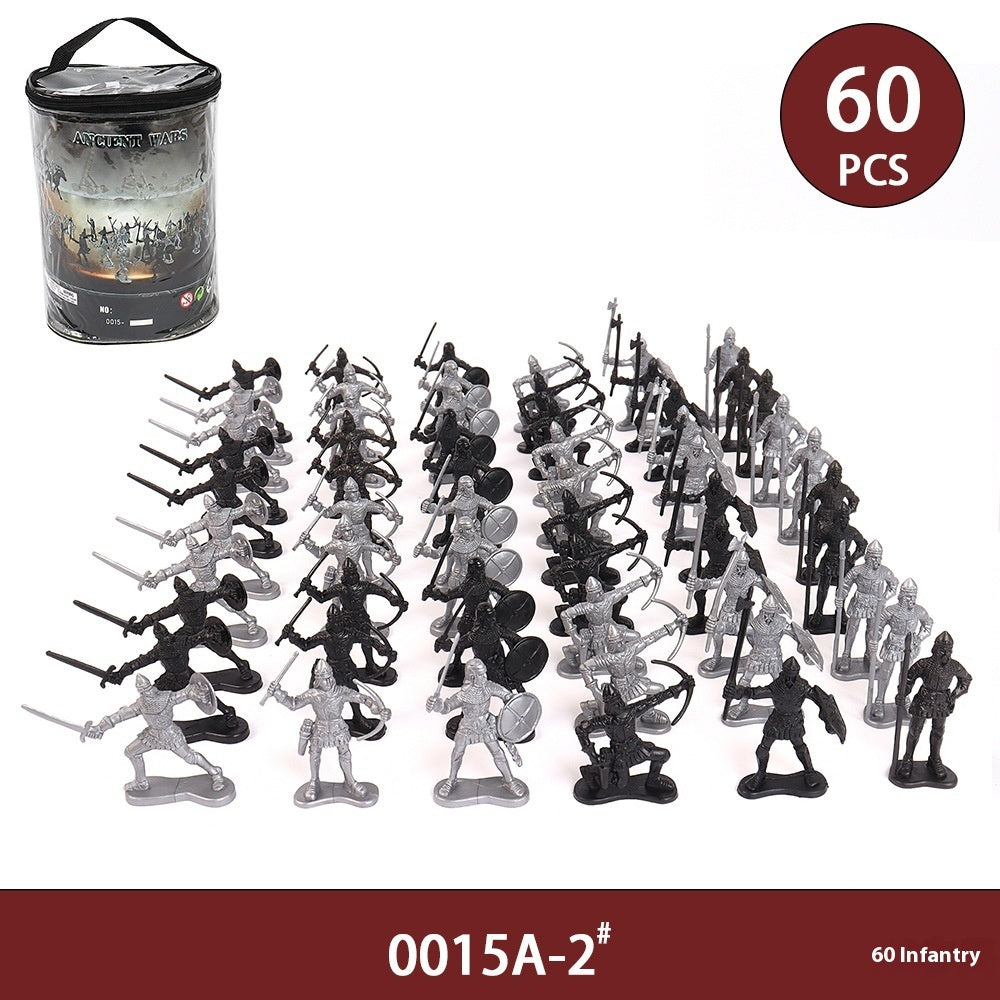 Fresh Arrivals at Buy Center: 52PCs Cavalry Riding Model Suit Static Military Soldier Model 60PCs Ancient