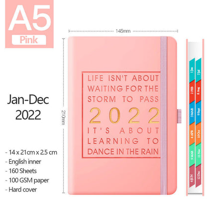 Fresh Arrivals at Buy Center: Plan English Inside Pages Pink A5