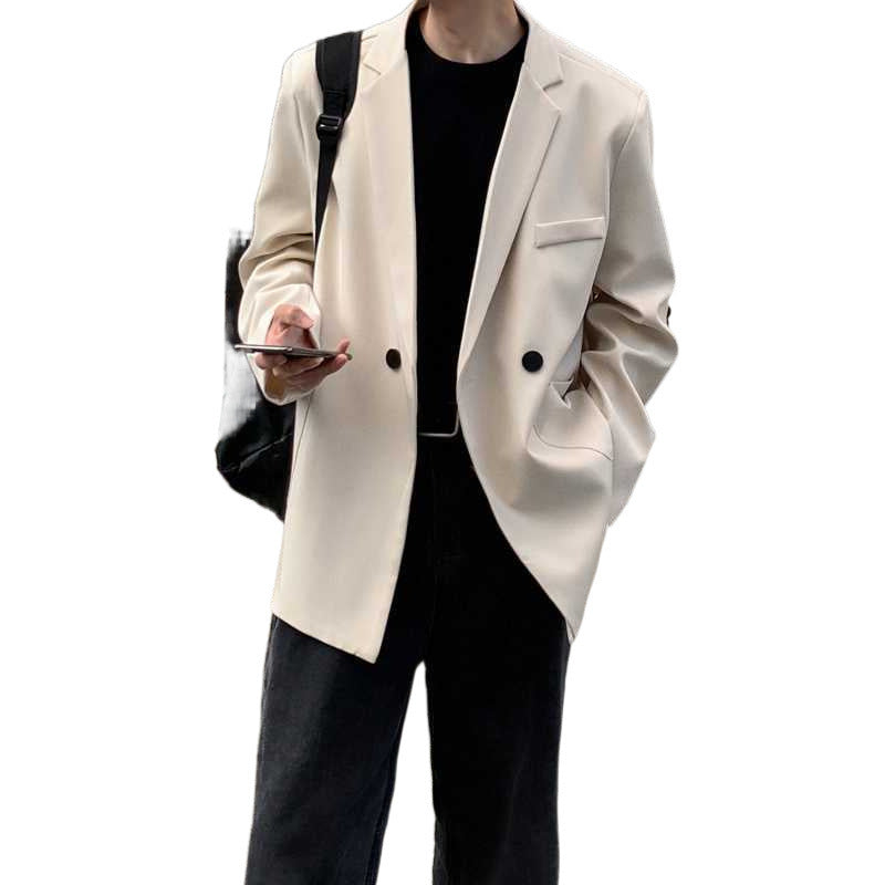 High-grade Padded Shoulder Suit Jacket Loose Casual Suit Buy Center