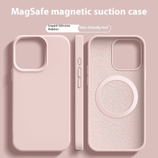 Fresh Arrivals at Buy Center: Phone Case Magnetic Liquid Silicone