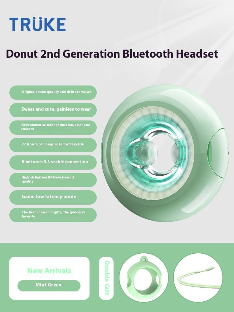 Tws Mini Stereo Donut Bluetooth Headset Buy Center