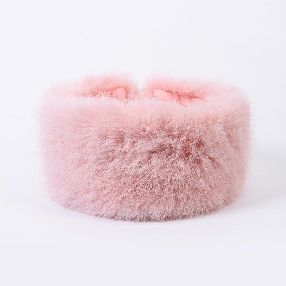 Fur Ball Woolen Cap Autumn And Winter Imitation Fur Thickened Hat Buy Center