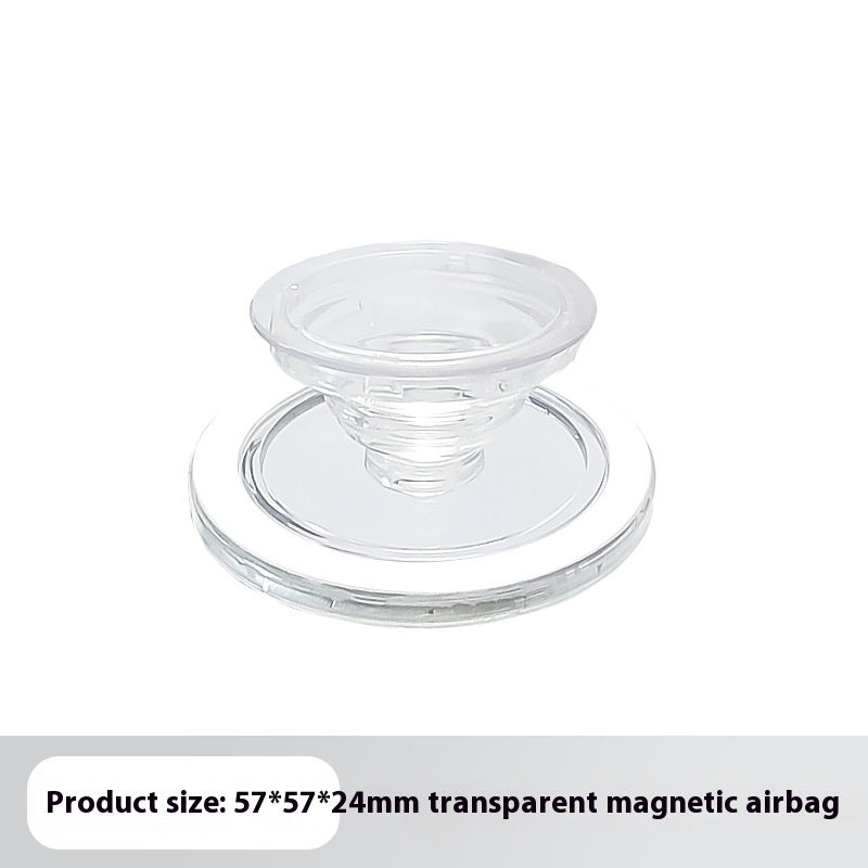 Newly Released at Buy Center: MagSafe Magnetic Mobile Phone Airbag Bracket Removable Retractable Transparent Neutral Bag