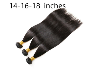 Buy Center Top Pick- Brazilian real hair wig 14and16and18 three piece set