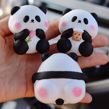 Newly Released at Buy Center: Cute Panda Car Vent Perfume Aromatherapy Car Decoration