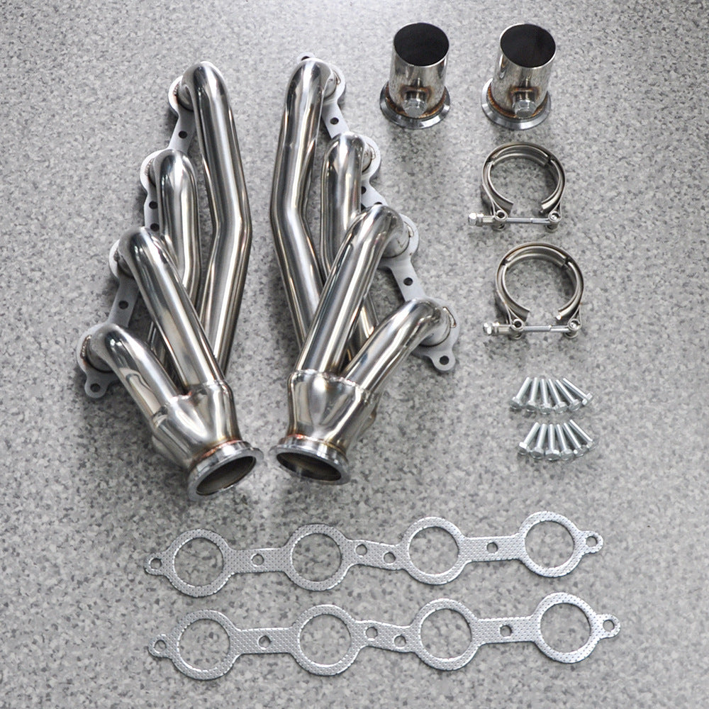 Newly Released at Buy Center: LS1 LS2 LS3 LS6 Modified Exhaust Manifold Banana Set Silver