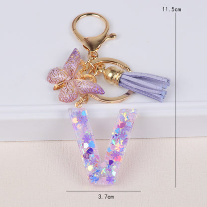 Newly Arrived at Buy Center: Snowflake Love Sequins Crystal Glue Pendant V