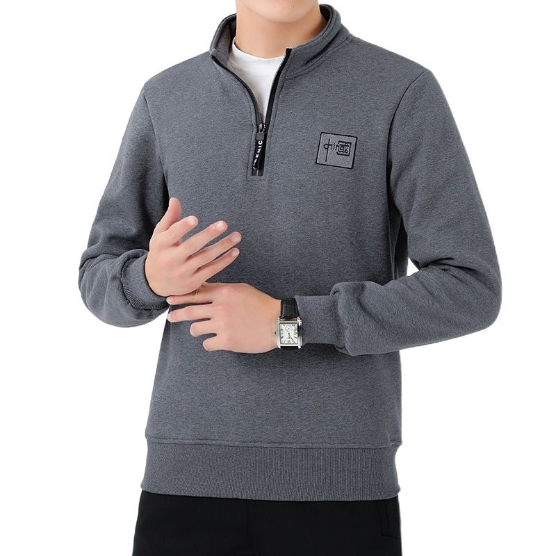 Just Arrived at Buy Center: High Quality Fleece-lined Thick Lambskin Sweater Men