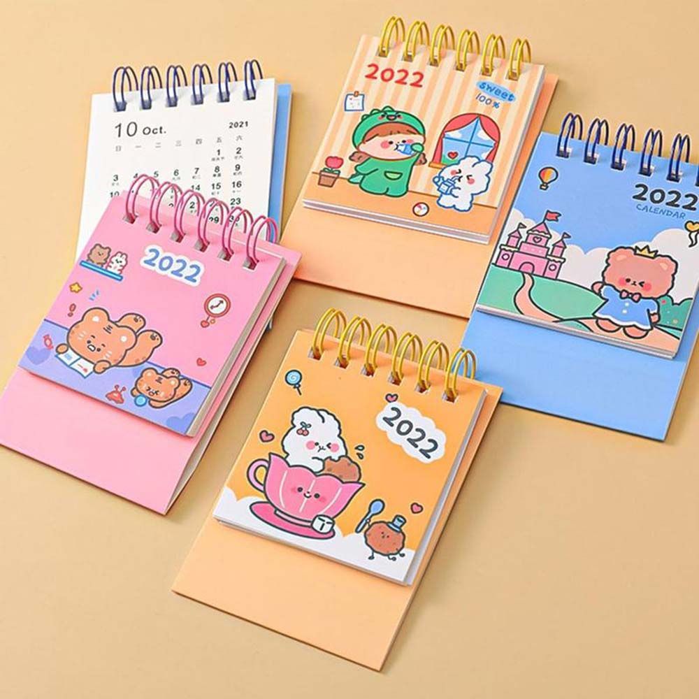 New at Buy Center: Mini Desktop Desk Calendar Creative Cartoon To Remember Things